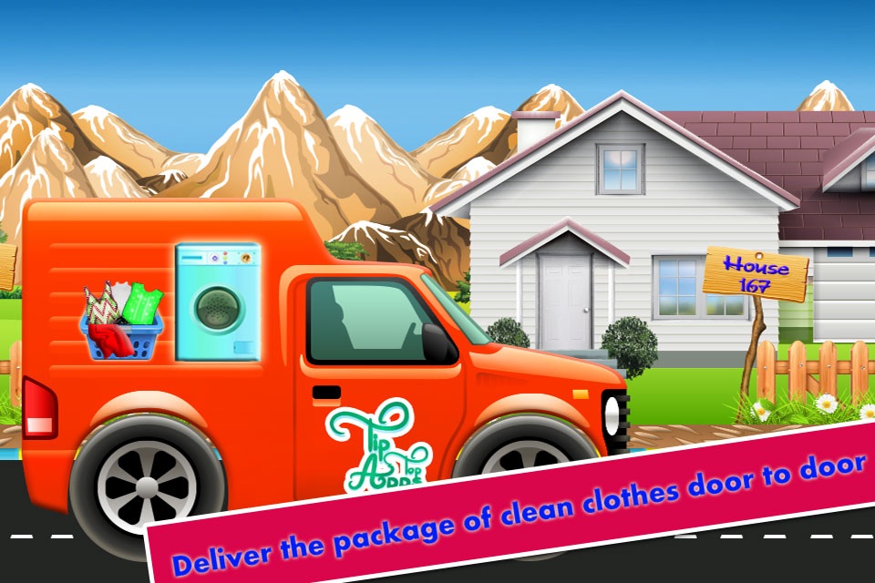 Kids Laundry Clothes Washing & Cleaning - Free Fun Home Games for Girls & kids screenshot 4