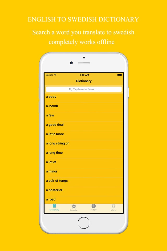 English to Swedish Dictionary: Free & Offline screenshot 2