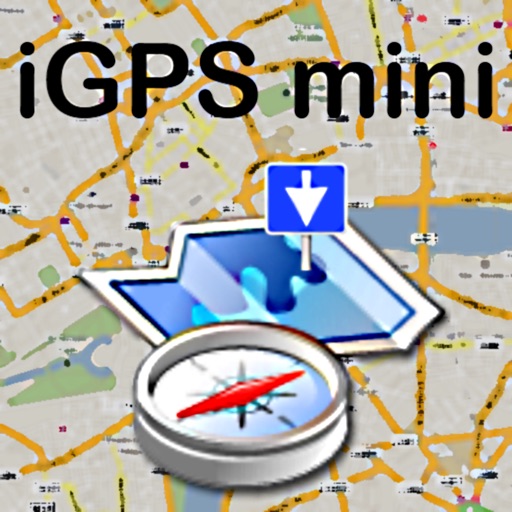 GPS mini Navigation: Mark your Locations, Geocaches, Road Trips icon