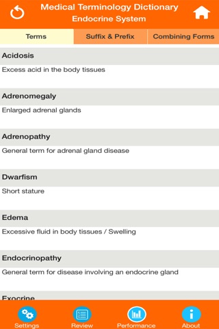 Endocrine System Medical Terms screenshot 4