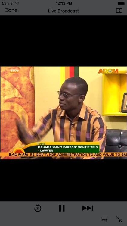 Ghana Live TV - Pro screenshot-3