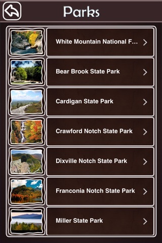 New Hampshire Parks State & National Parks screenshot 3