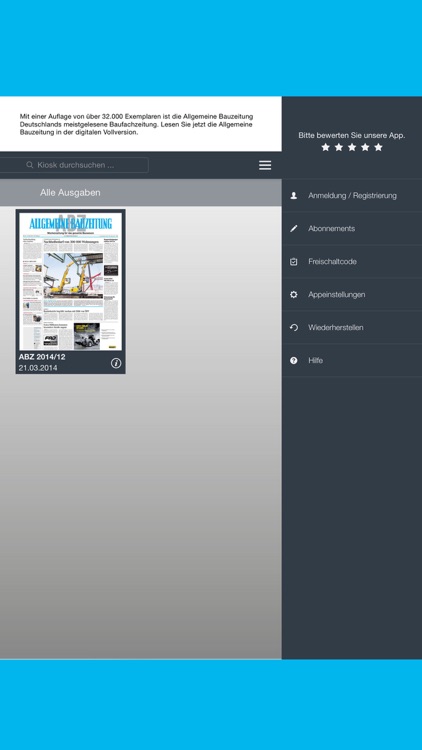 Allgemeine Bauzeitung ABZ ePaper screenshot-3