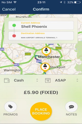 Autocab Taxi Booker screenshot 3