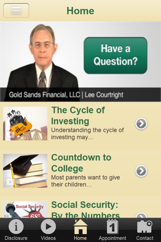 Golden Sands Financial, LLC screenshot 2