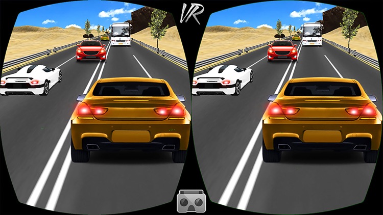 VR Highway Traffic Racing Fever screenshot-3