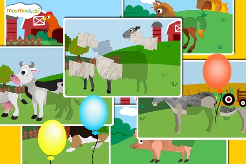 Farm Animals - Puzzles, Animal Sounds, and Activities for Toddler and Preschool Kids Full Version screenshot 2