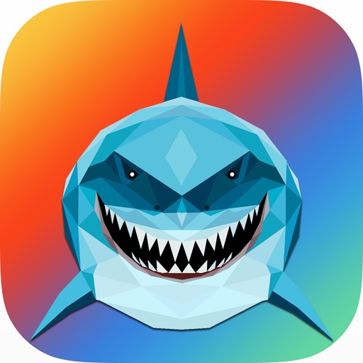 Hungry White Shark Slither - New Version of Snake Slither.IO Icon