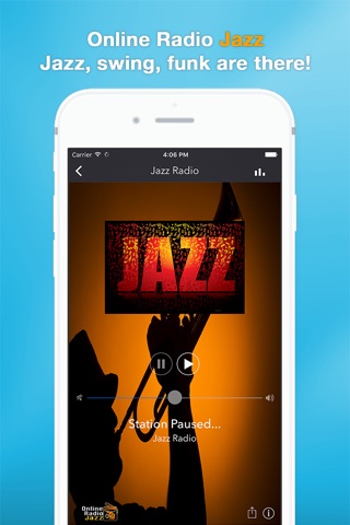 Online Radio Jazz PRO - The best World Jazz radio stations! Jazz, Funk, Swing are there! screenshot 3