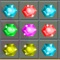 Shiny jewels to match 3 of them for cool combos and lots of levels