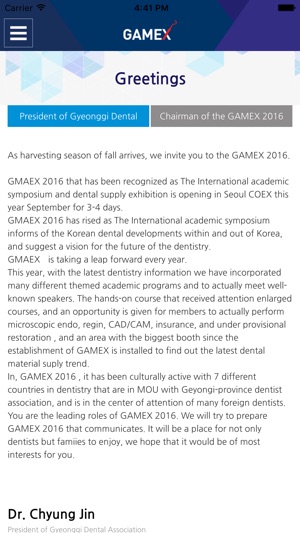 GAMEX - Gyeonggi International Dental Academic Meeting(圖4)-速報App