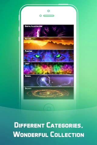 Glow Wallpapers & Backgrounds HD - Designer Themes Live Wallpapers & Dynamic Lock Screens screenshot 4