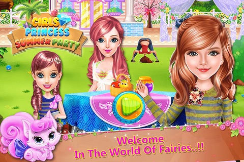 Girl Princess Summer Party pool games for girls screenshot 4