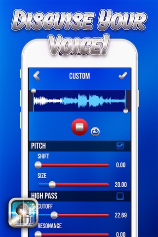Realistic Voice Changer Effects – Cool Sound Recorder and Editor for Prank Call.s screenshot 3