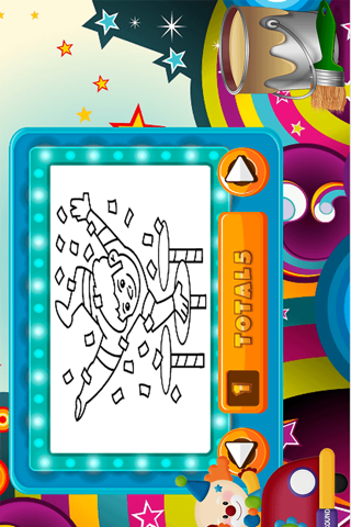 Circus Coloring Book  for Children : Learn to Drawing Painting color the world of the circus for kindergarten and pre-school screenshot 2