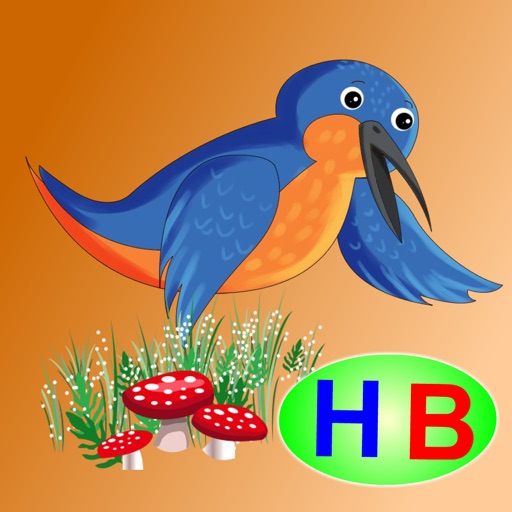 Kingfisher and woodpecker (story and games for kids) iOS App