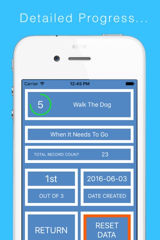 Tracker - Life Stats - Record and Track anything. screenshot 3