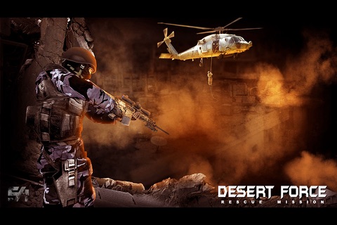 Desert Force : Rescue Mission screenshot 2