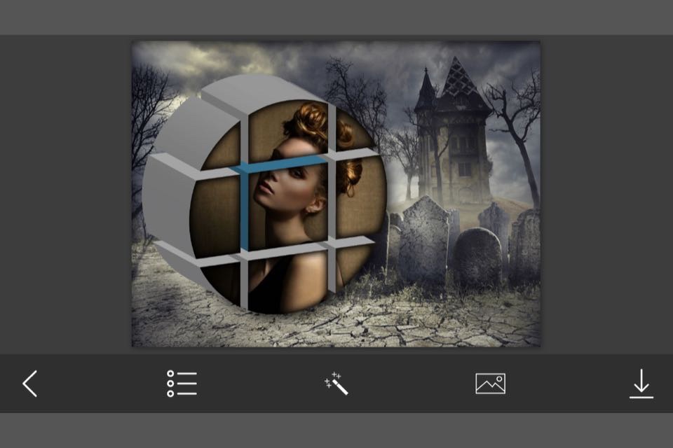3D Scary Photo Frame - Amazing Picture Frames & Photo Editor screenshot 3