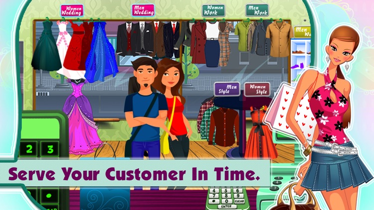 Fashion Boutique Cash Register – Fun Cashier Counter Simulator Game