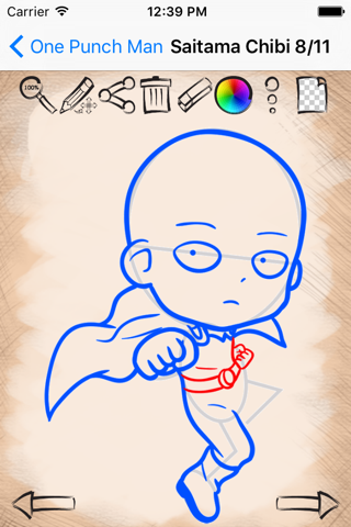 Learning To Draw One Punch Man Edition screenshot 3