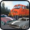 Car Transporter Train 3D