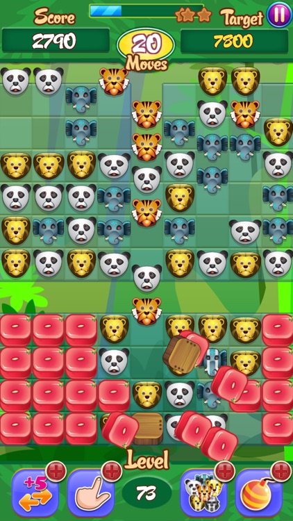 Jungle Joy: Animal Match 3 Pop screenshot-4