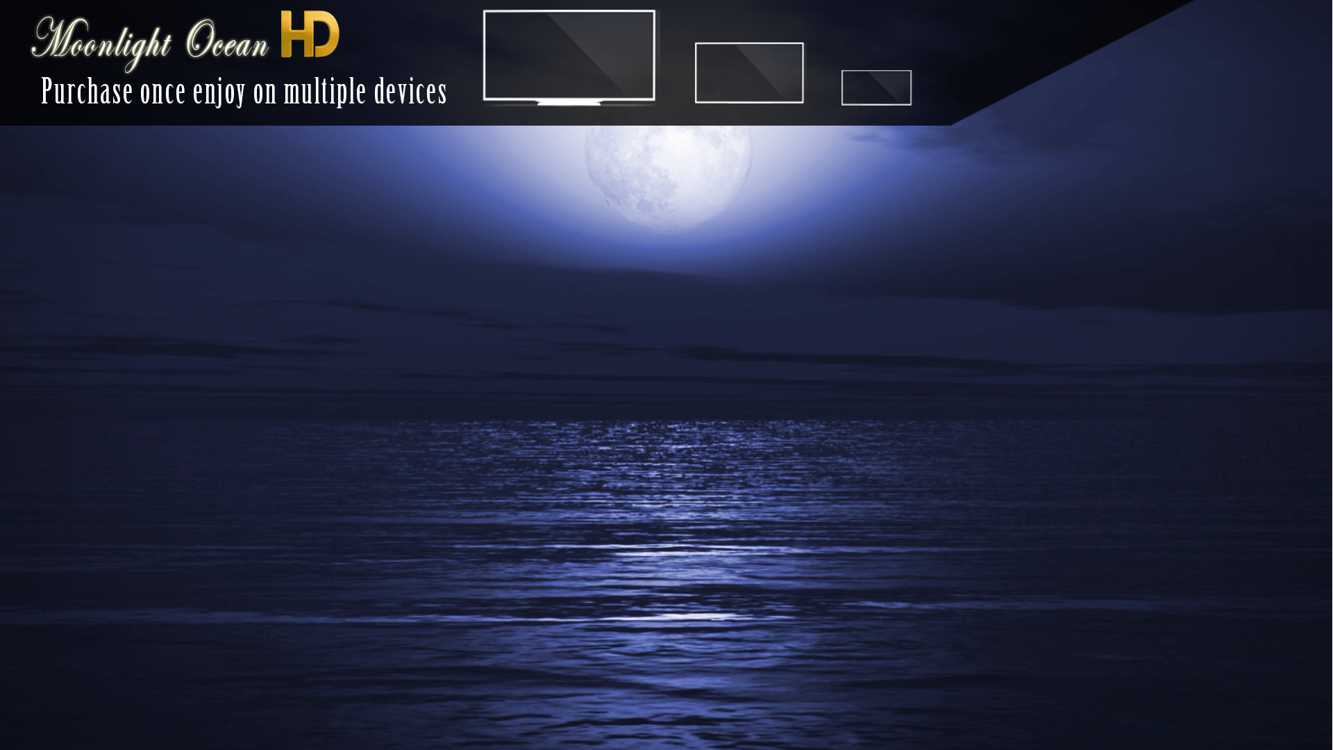 Moonlight Ocean HD screenshot 12