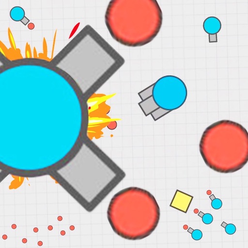 diep.io battle - new slither.io theme : battle of tanks by shooting other tanks Icon