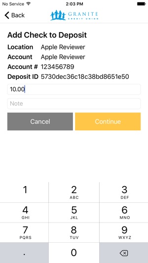 Granite Credit Union Mobile Deposit (Business)(圖3)-速報App