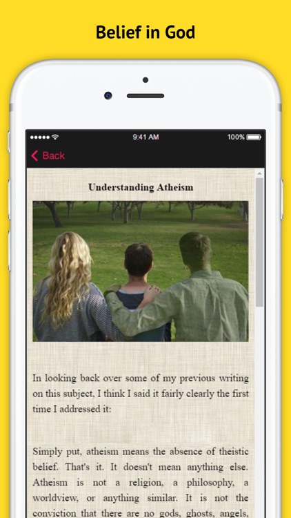 Atheism - Belief in God screenshot-3