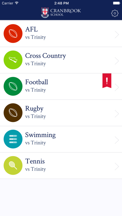 How to cancel & delete Cranbrook Sports Companion from iphone & ipad 1