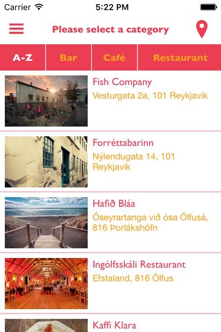 The Iceland Restaurant Guide screenshot 2