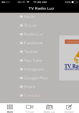 TV Radio Luz screenshot 2