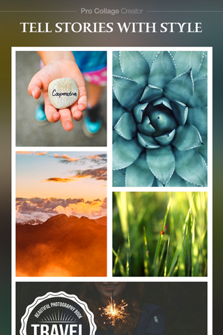 Скриншот из Pro Collage Creator – Add beautiful text & artwork to photos