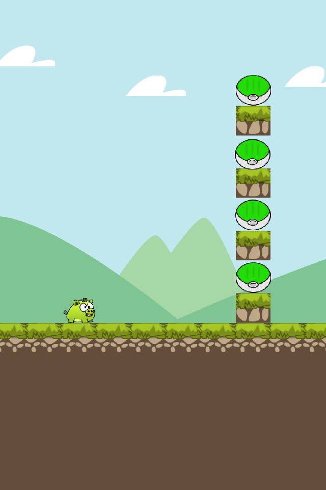 Poke Pig Jump:Go - Toddler Kids Snakeio Free screenshot 3