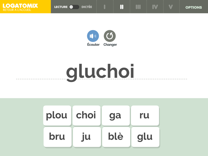 LOGATOMIX  Atelier syllabique