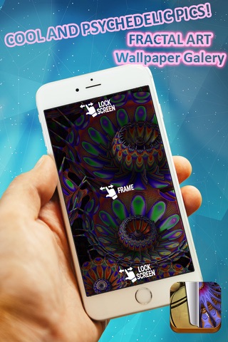 Fractal Art Wallpaper Gallery – Background and Lock Screen Design.er with Mandala Theme.s screenshot 2
