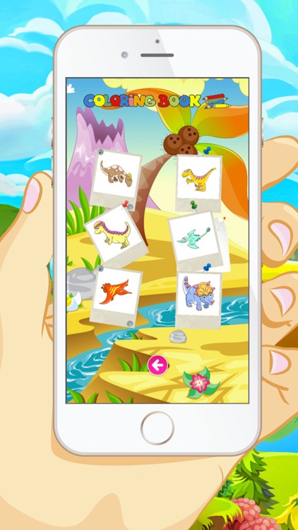 Dinosaur Coloring Book - Educational Coloring Games Free For kids and Toddlers screenshot-4