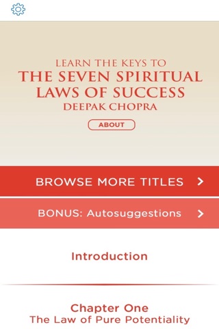 The Seven Spiritual Laws of Success  by Deepak Chopra Meditation Audiobook screenshot 2