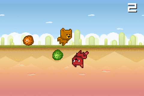Red Fox & Honey Bear Hop Across Forest and Desert screenshot 2