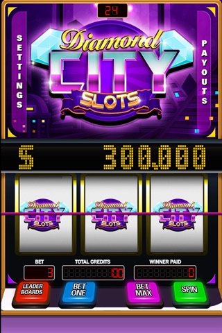 Diamond City Slots: Jackpot Slot Machine screenshot 2