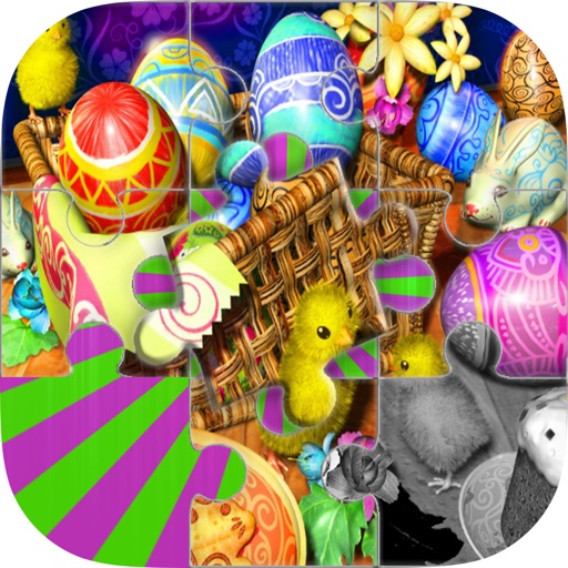 Kids Colorful Jigsaw Puzzle Games iOS App