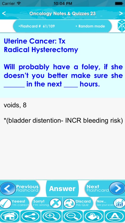 Oncology Exam Review : 3900 Quiz & study Notes screenshot-3