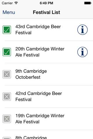 Cambridge Beer Festival screenshot 4