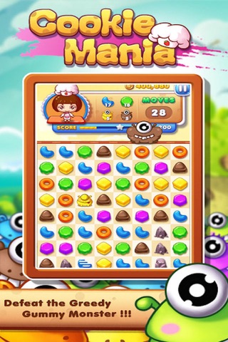 Cookie Crush Legend - 3 match puzzle splash mania screenshot 4