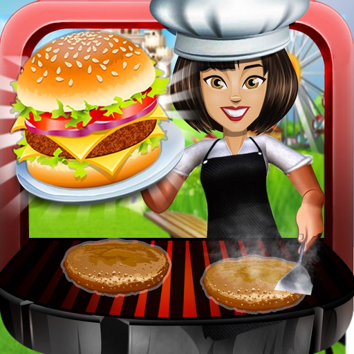 Theme Park Fast Food Cafe : Master-Chef Ham-burger n Pizza Cooking Restaurant pro iOS App