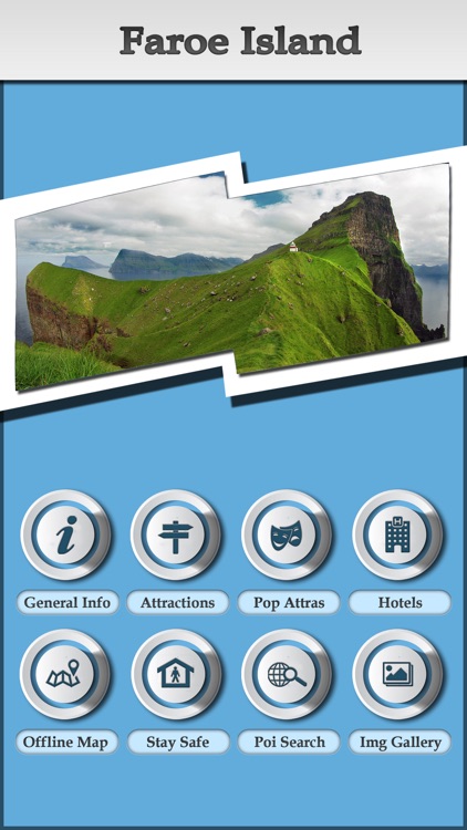 Faroe Islands Offline Map Tourism Guide