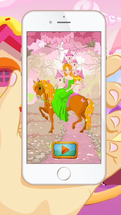 Princess Coloring Book -  Educational Color and  Paint Games Free For kids and Toddlers