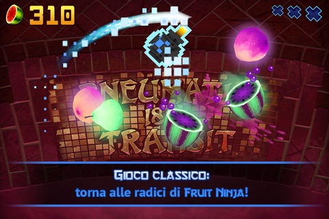 Fruit Ninja Classic screenshot 2